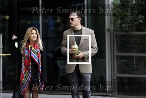 Amsterdam 27 september 2025
Sylvie Meis met haar nieuwe vriend Patrick Gruhn in Amsterdam op de zuidas .