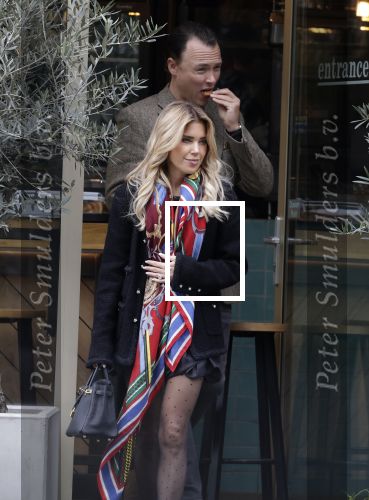 Amsterdam 27 september 2025
Sylvie Meis met haar nieuwe vriend Patrick Gruhn in Amsterdam op de zuidas .