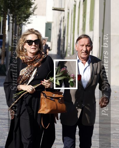 Rotterdam 22 september 2025
Herdenkingsbijeenkomst voor Joke Bruijs in Theater Walhalla . Theo Dietz met zijn vrouw Mariska Dietz