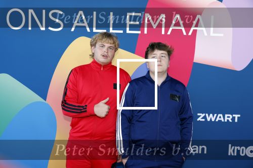 Hilversum 9 september 2025
NPO najaarspresentatie bij beeld en geluid . Tim Kanon en Leon Wohlrabe