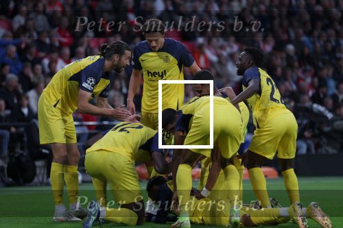 Eindhoven, 16 September 2025
CL wedstrijd PSV-Union Saint-Gilloise, eindsatnd 1-3