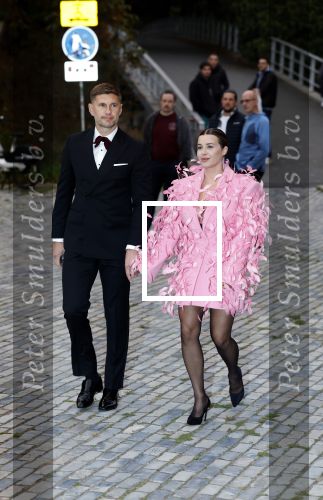 Rotterdam 27 september 2025
Opening show Iris v Herpen in de kunsthal in Rotterdam. Victoria Koblenko met Levchenko