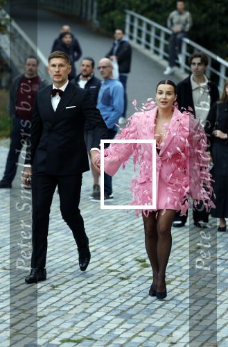 Rotterdam 27 september 2025
Opening show Iris v Herpen in de kunsthal in Rotterdam. Victoria Koblenko met Levchenko
