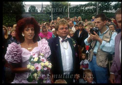 Mijdrecht, 1992
Trouwen Andre Hazes voor de derde maal met Roxanne