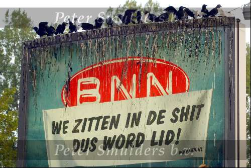 Amsterdam 18 oktober 2003

Billboard van bnn met vogelpoep


Peter Smulders bv