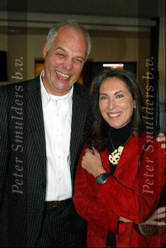 Amsterdam 27 oktober 2003
Presentatie 10 jaar jewels & Watches
Patricia Steur met man