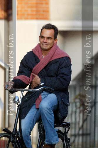 Amsterdam 28 oktober 2003
Robert Halewijn op de fiets