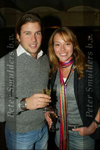 Amsterdam 27 oktober 2003

Feestje  van Danie Bles in pasta di basta

Winston Gerschtanowitz met vriendin

© Copyright: Fotopersbureau Peter Smulders BV