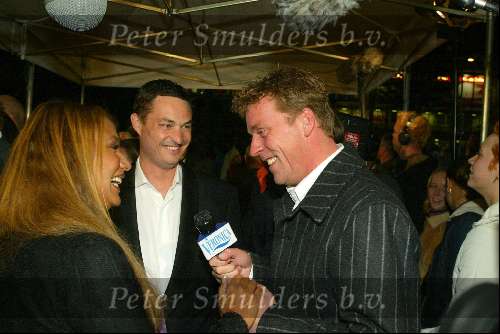 Amsterrdam 23 oktober 2003
Televizierring 2003 in de heineken music hall
Patty Brard en DJ Dave (ex-vriend Patty)