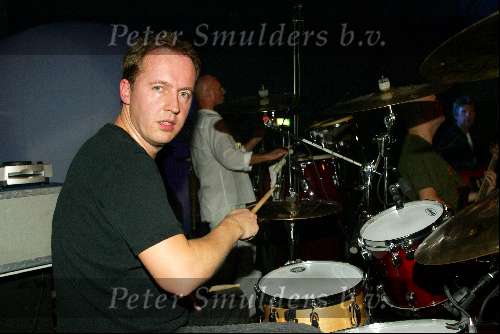 Amsterrdam 23 oktober 2003
Televizierring 2003 in de heineken music hall
Edwin Evers op het drumstel