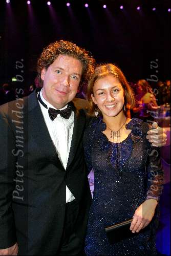 Amsterrdam 23 oktober 2003
Televizierring 2003 in de heineken music hall
Pim de Wit met  henk Jan Smits