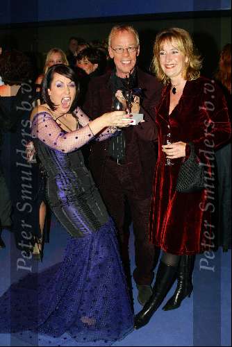 Amsterrdam 23 oktober 2003
Televizierring 2003 in de heineken music hall
Jack Spijkerman met vrouw en Angela Groothuizen