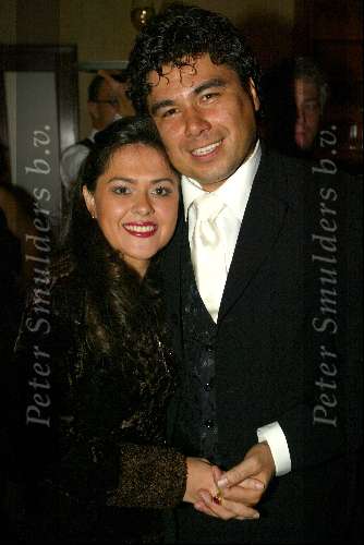 Eindhoven 16 Oktober 2003
Jorge Castro met zijn vrouw