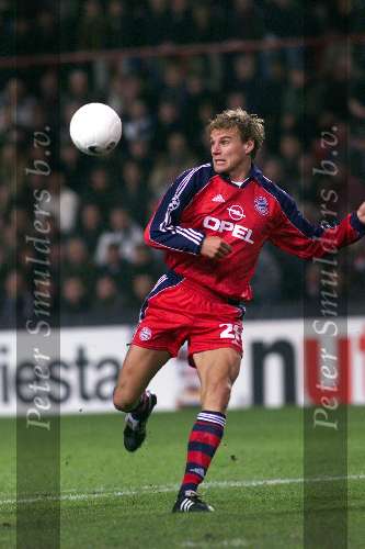 Eindhoven 26 oktober 1999
Wedstrijd in de championsleague tussen PSV-Bayern Munchen, eindstand 2-1
ALEXANDER ZICKLER