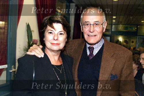 16 oktober 1999, Gouda  Premiere Peter Lusse
Allard v d Scheer met vrouw