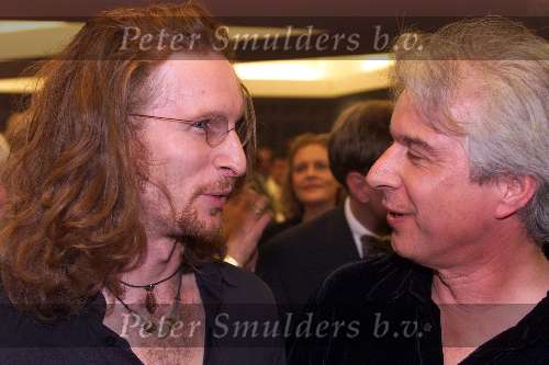 Tilburg 3 oktober 1999
Premiere Musical FAME
JIM DE GROOT met zijn vader BOUDEWIJN DE GROOT