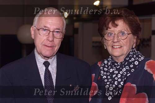 Haarlem 22-10-1999
Premiere Hans Boskamp
Eddy Cristiani met zijn vriendin.