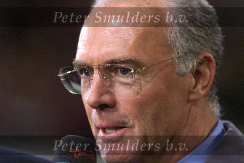 Eindhoven 26 oktober 1999
Wedstrijd in de championsleague tussen PSV-Bayern Munchen, eindstand 2-1
FRANZ BECKENBAUER