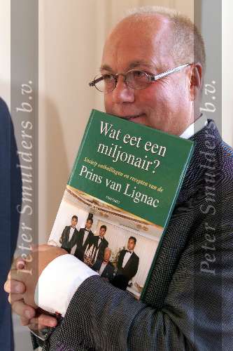 Amsterdam, 19 oktober 1999
Uitreiking boek PRINS DE LIGNAC (Abraham v Leeuwen)
JOOP BRAAKHEKKE