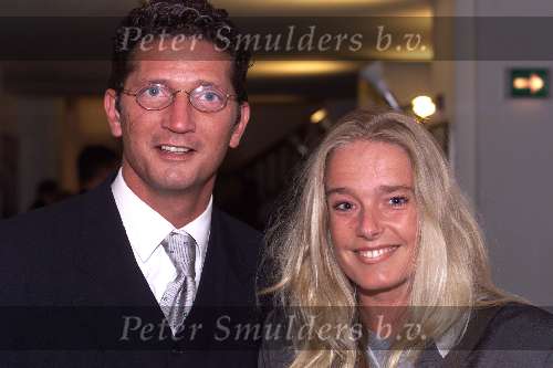 Haarlem 22-10-1999
Premiere Hans Boskamp
Marc Boskamp met zijn vrouw.