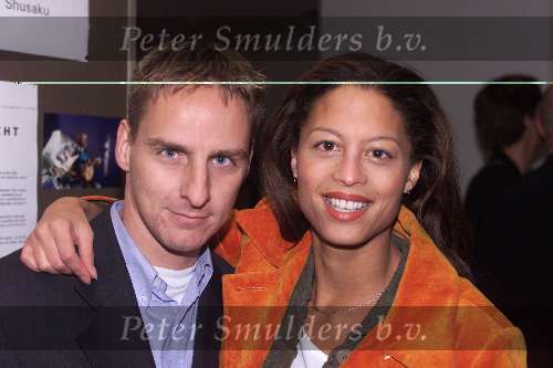Haarlem 22 Oktober 1999
Premiere Hans Boskamp
Maureen du toit met haar vriendje.