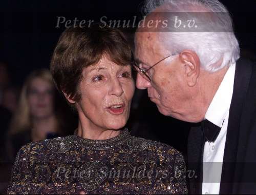 Amsterdam 10 oktober 1999
Mies Bouwman met haar man Leen Timp