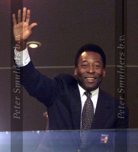 Amsterdam 9 oktober 1999 ARENA
Vriendschappelijke interland
NEDERLAND-BRAZILIE, eindstand 2-2
Pele