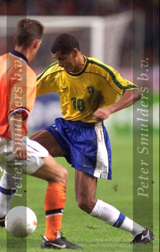 Amsterdam 9 oktober 1999 ARENA
Vriendschappelijke interland
NEDERLAND-BRAZILIE, eindstand 2-2
RIVALDO