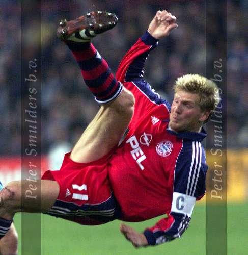 Eindhoven 26 oktober 1999
Wedstrijd in de championsleague tussen PSV-Bayern Munchen, eindstand 2-1
STEFAN EFFENBERG