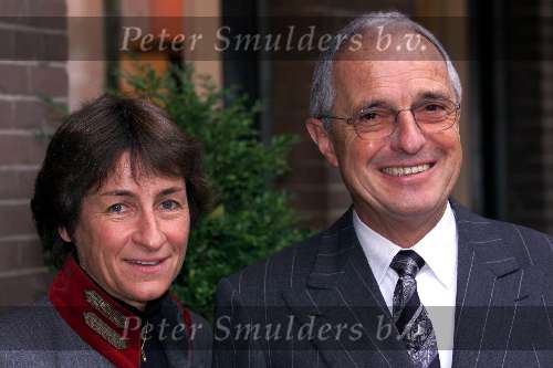 Amsterdam 2 Oktober 1999
modeshow Sheila de Vries
Theo Heuft met vriendin