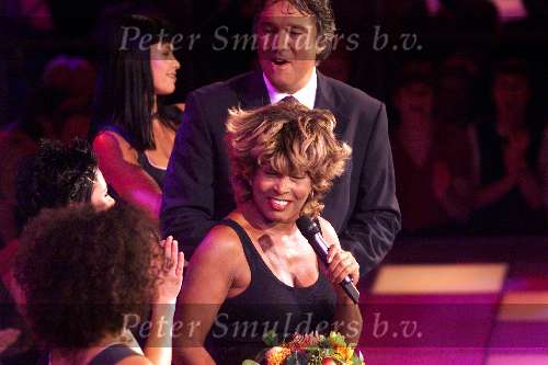 Aalsmeer 2 oktober 1999
RTL feest 10 jaar bestaan
Ron Brandsteder met Tina Turner