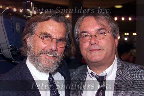 Amsterdam 20 Oktober 1999
Uitreiking boek Edgar Vos.
Willem Nijholt met zijn vriend.