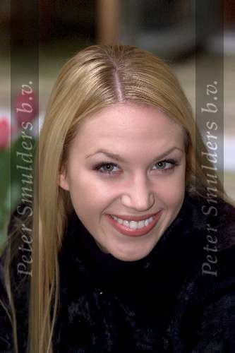 Amsterdam 5 oktober 2000
Adrienne Franz doopt de Bold and the Beautiful tulp.