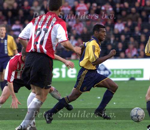 Eindhoven, 29 Oktober 2000
Kompetitie seizoen 2000/20001
PSV-AJAX, eindstand 1-1
Aron Winter