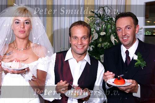 Aalsmeer 8 oktober 2000
Who wants to marry a Millionaire.
Stefan Kerkhofs trouwt in who wants ........met Coby Bos.
Carlo Boszhard presenteerde het programma.