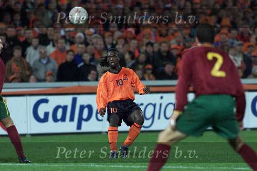Rotterdam 11 oktober 2000
Nederland - Portugal 0-2
Clarence Seedorf