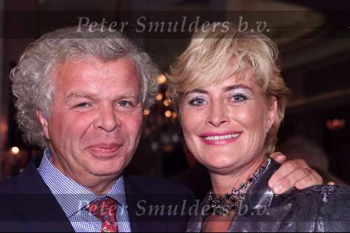 Amsterdam 2 oktober 2000
Modeshow Sheila de Vries in hotel l Europe.
Eddy de Kroes en Vivian Boelen.
