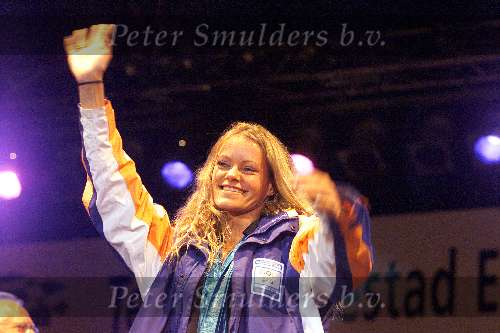 Eindhoven 3 oktober 2000
Huldiging Eindhovense olympische medaillewinnaars
INGE DE BRUIJN