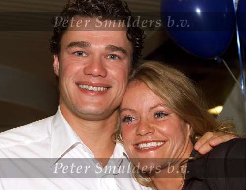 Eindhoven 3 oktober 2000
Huldiging Eindhovense olympische medaillewinnaars
INGE DE BRUIJN met vriend JACCO VERHAEREN