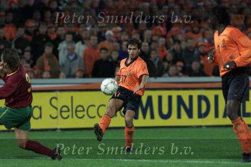 Rotterdam 11 oktober 2000
Nederland - Portugal 0-2
Jeffrey Talan