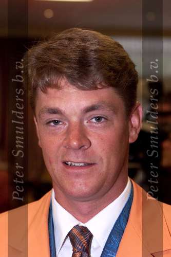 Den Haag 4 oktober 2000
Huldiging van de medaillewinnars  Olympische spelen door Koningin Beatrix en Prins Willem Alexander.
Jeroen Dubbeldam