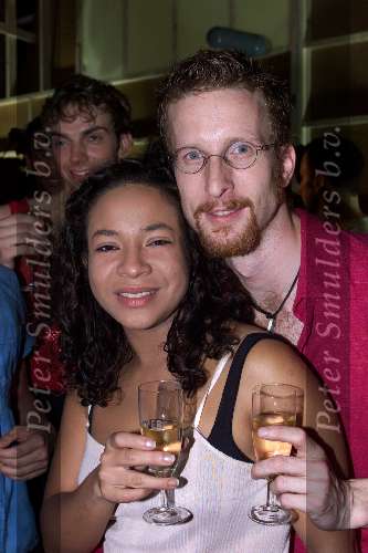Amsterdam 3 oktober 2000
Premiere RENT
Jim de Groot met Nurlaila
