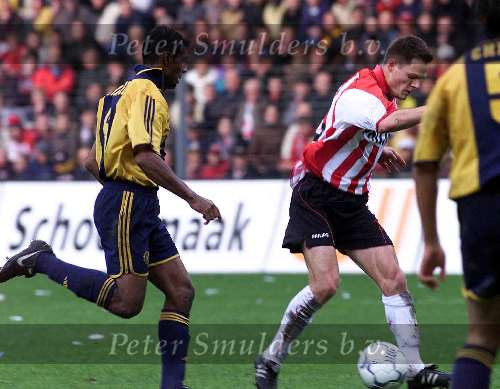 Eindhoven, 29 Oktober 2000
Kompetitie seizoen 2000/20001
PSV-AJAX, eindstand 1-1
Johann Vogel