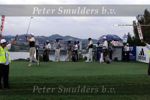 Kuala Lumpur 21 november 1999
Mines Resort golf
WK Golf voor landenteams USA eerste Spanje tweede
Joost Steenkamer en Maarten Lafeber
Golfen