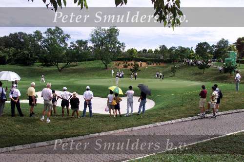 Kuala Lumpur 21 november 1999
Mines Resort golf
WK Golf voor landenteams USA eerste Spanje tweede
Joost Steenkamer en Maarten Lafeber
Golfen