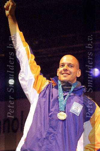Eindhoven 3 oktober 2000
Huldiging Eindhovense olympische medaillewinnaars
Marcel Wouda