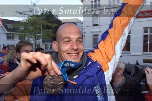 Eindhoven 3 oktober 2000
Huldiging Eindhovense olympische medaillewinnaars
MARCEL WOUDA