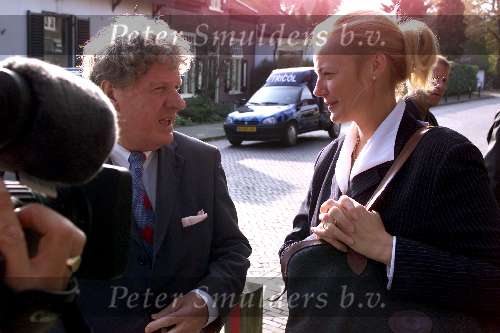 Blaricum 23 oktober 2000
Willibrord Frequin met Marijke Schaaphok
PETER SMULDERS BV