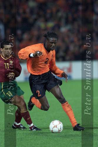 Rotterdam 11 oktober 2000
Nederland - Portugal 0-2
Mario Melchiot
