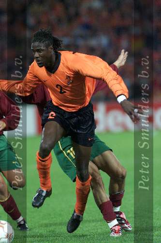 Rotterdam 11 oktober 2000
Nederland - Portugal 0-2
Mario Melchiot